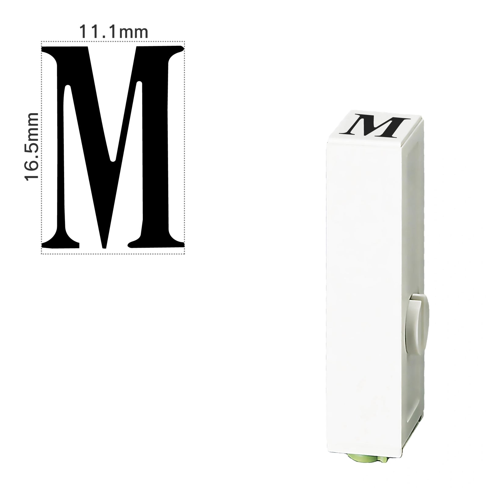 エンドレススタンプ 単品英字(特大号) 明朝体 [M] EN-BEB