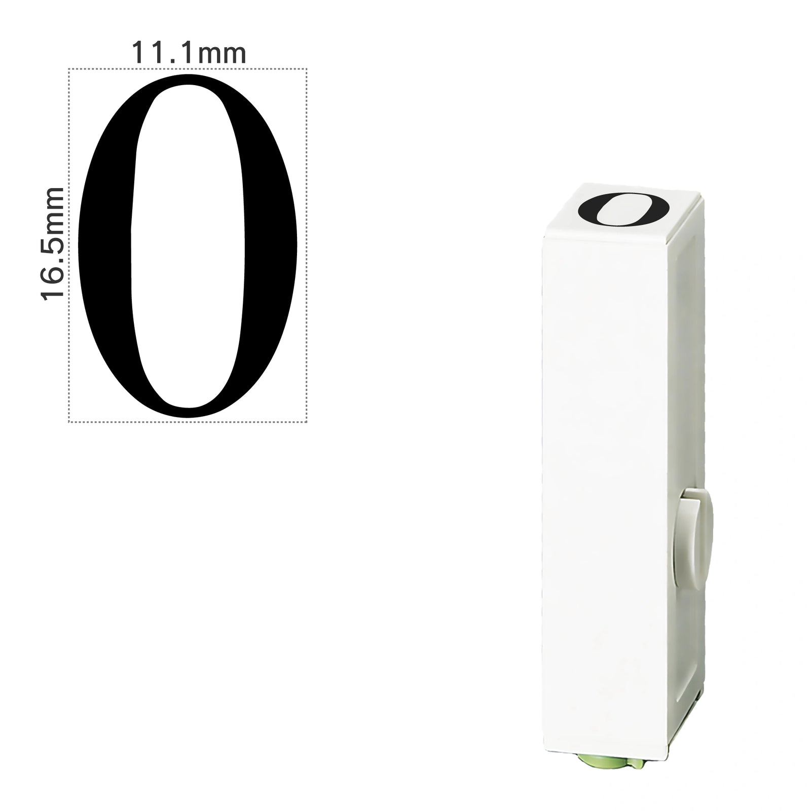 エンドレススタンプ 単品英字(特大号) 明朝体 [O] EN-BEB
