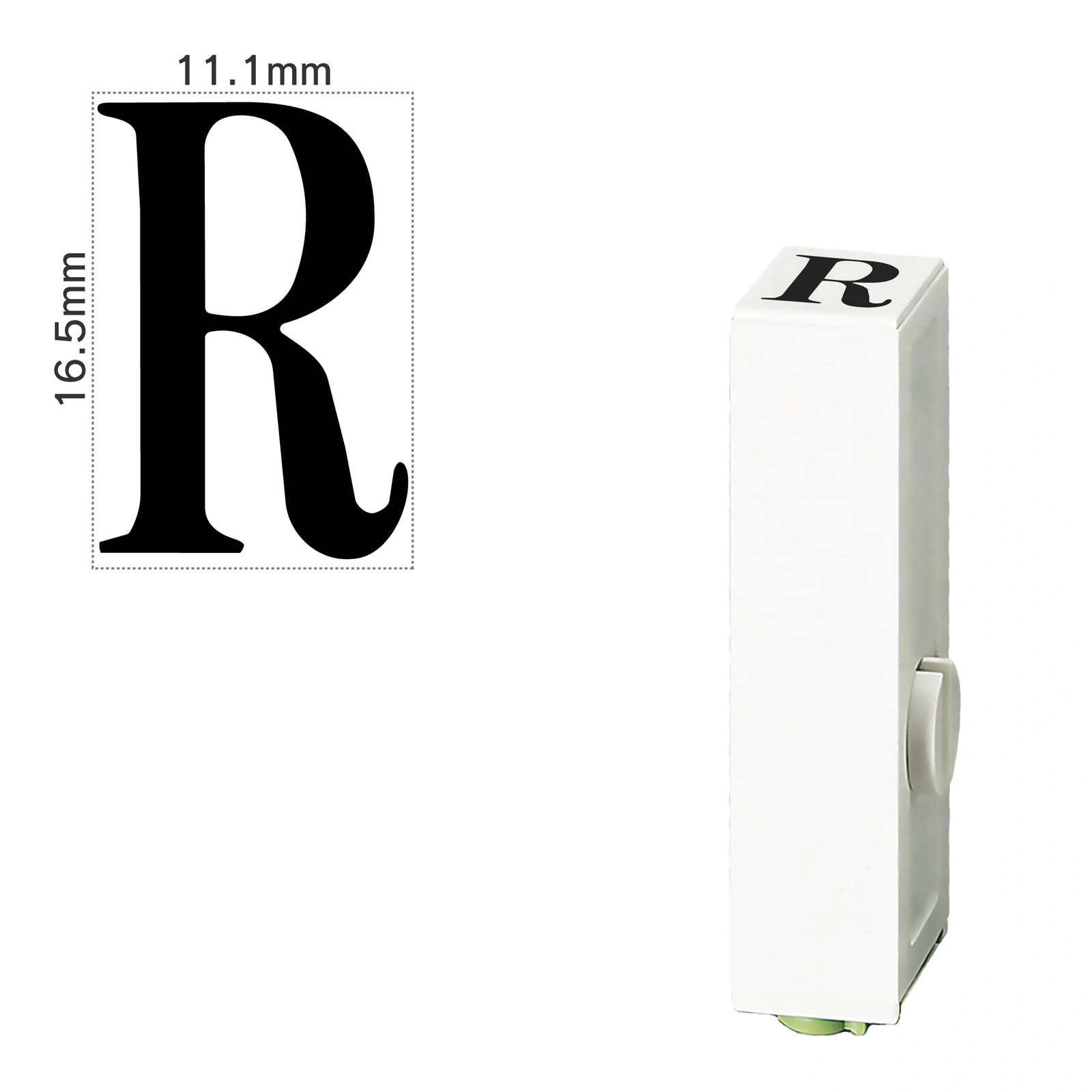 エンドレススタンプ 単品英字(特大号) 明朝体 [R] EN-BEB