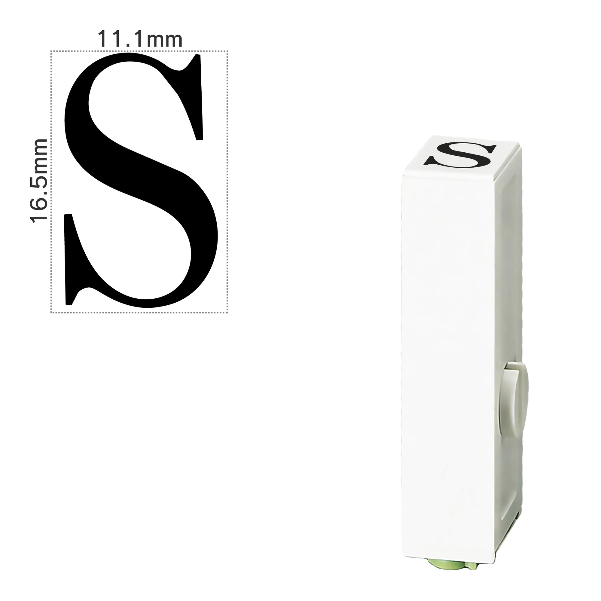 エンドレススタンプ 単品英字(特大号) 明朝体 [S] EN-BEB