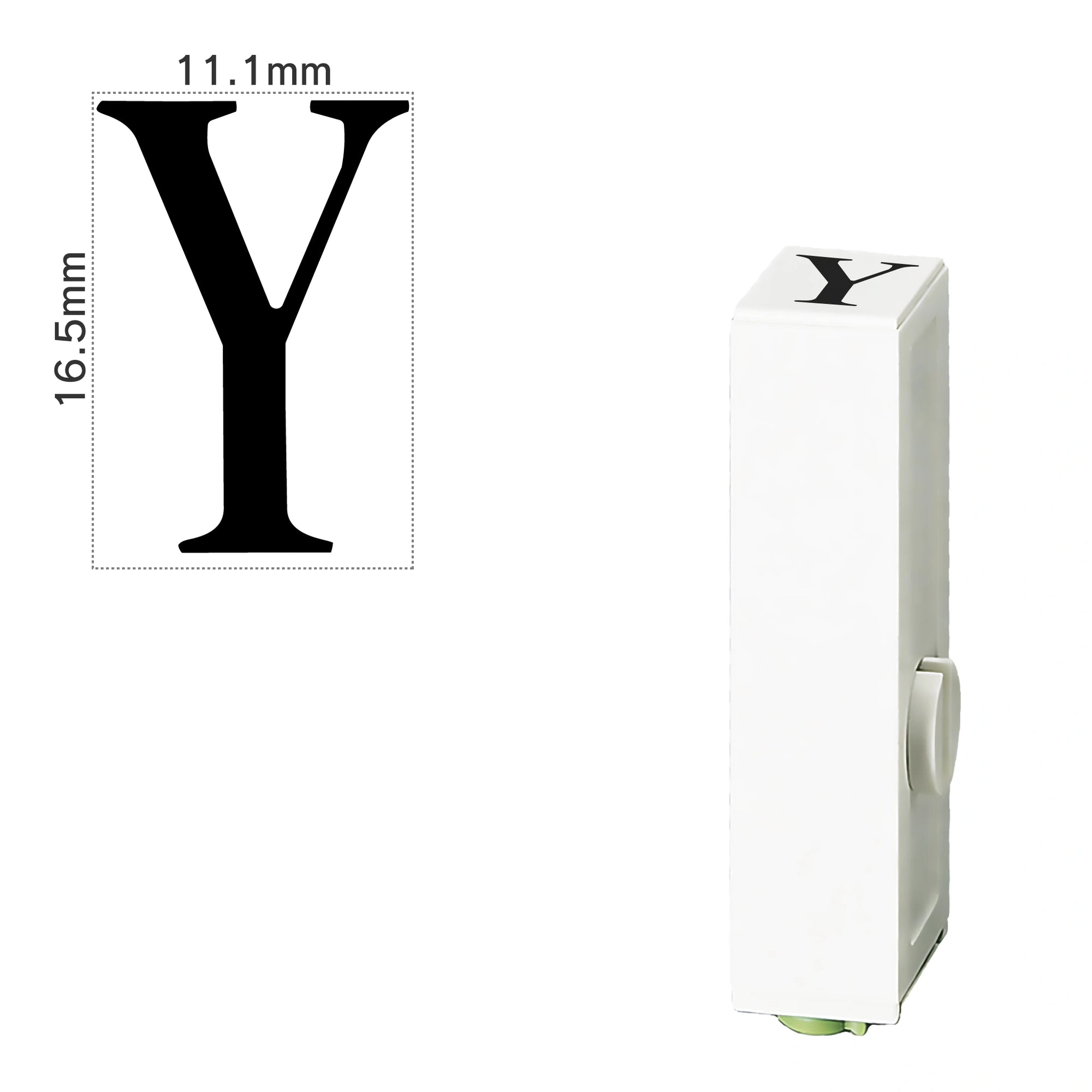 エンドレススタンプ 単品英字(特大号) 明朝体 [Y] EN-BEB