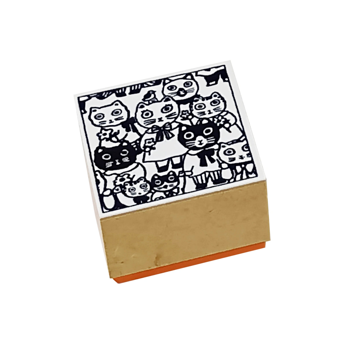 ぎゅうぎゅうスタンプ ねこがぎゅうぎゅう gyu-03 画像01