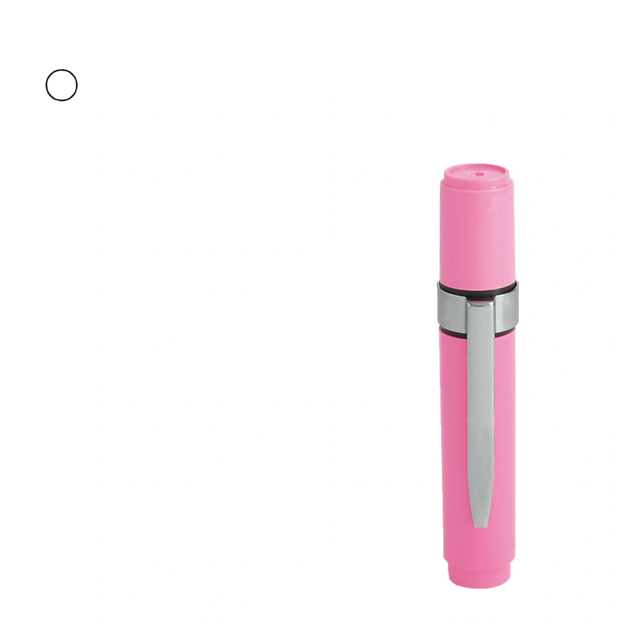 ネーム印 クイック6クリップ付(ピンク) [既製品] QST-P160