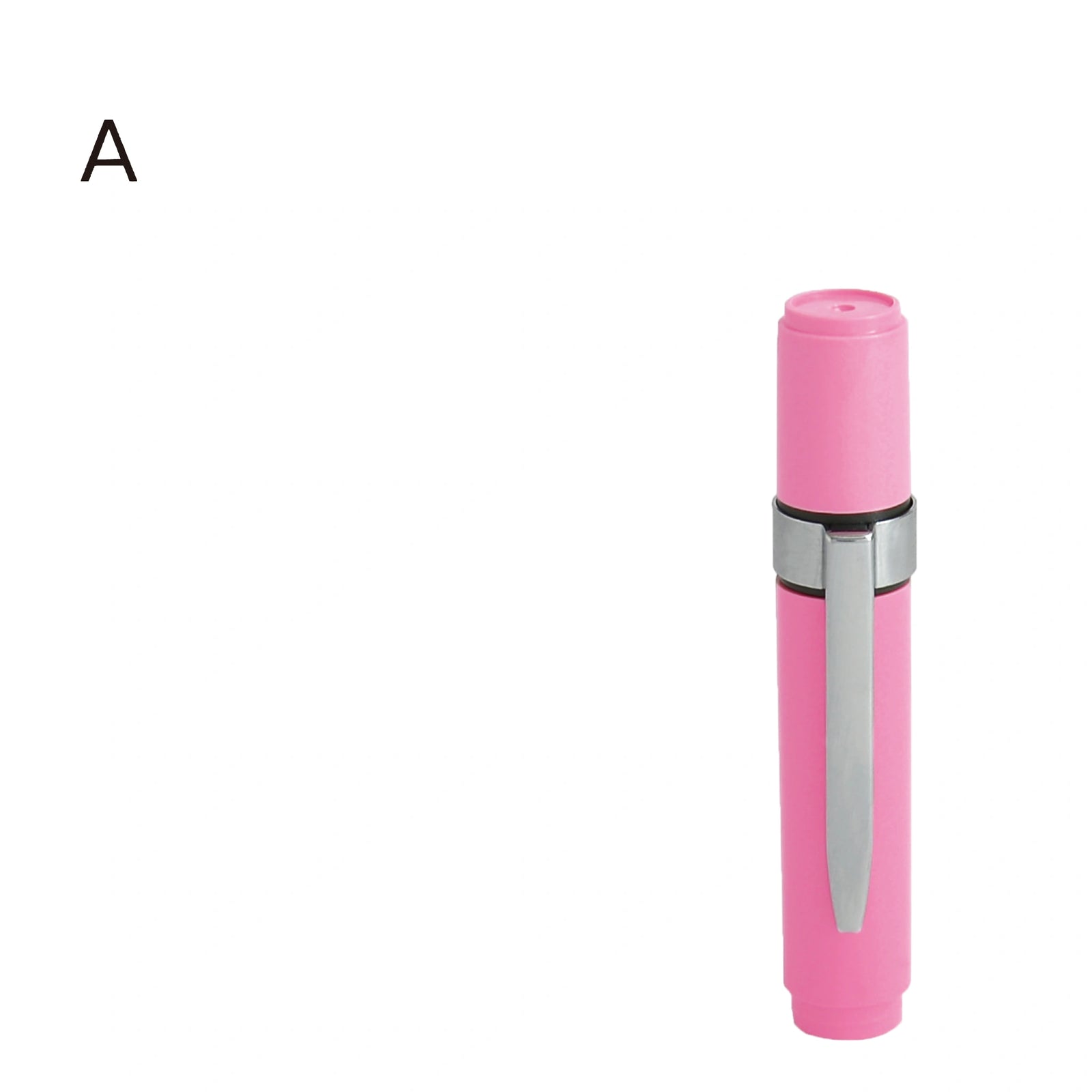 ネーム印 クイック6クリップ付(ピンク) [既製品] QST-P160
