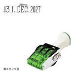 テクノタッチ回転印 西暦日付EU(3号) ゴシック体 TK-SDE3