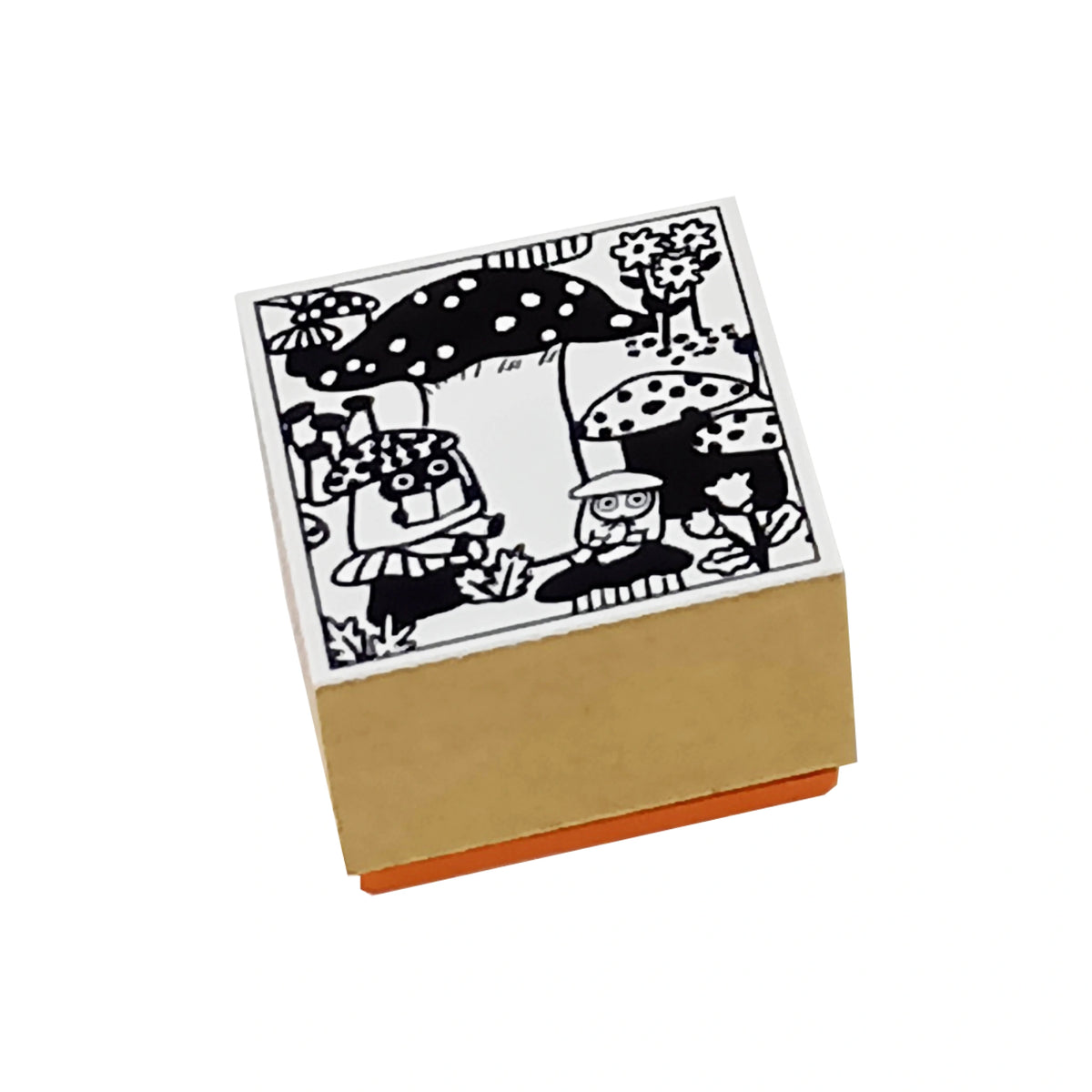つながるスタンプ きのことふしぎなこ tsuna-02 画像01