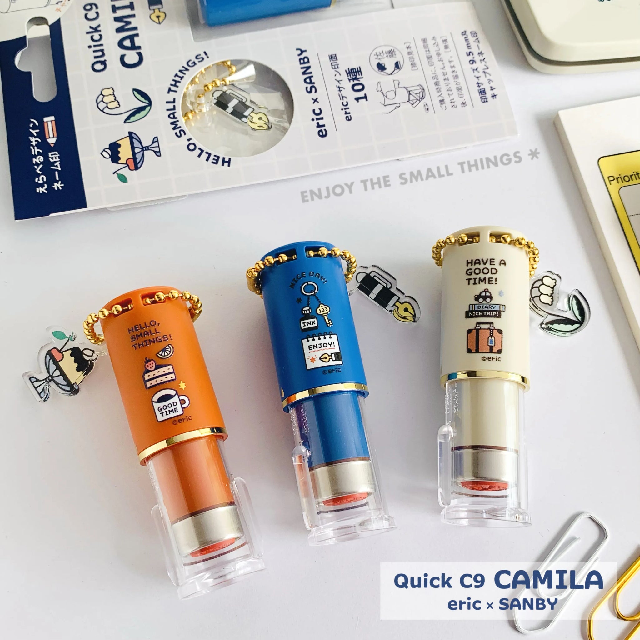 【予約販売】ネーム印 クイックC9 Camila eric トリップ(メールオーダー)