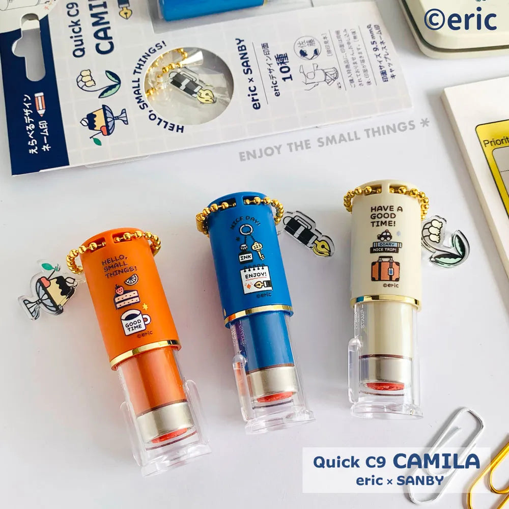 ネーム印 クイックC9 Camila eric トリップ(メールオーダー)