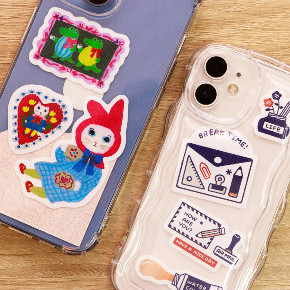 マルチステッカー アクティブ ポンちゃん