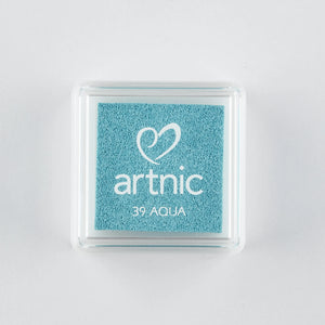 スタンプ台 アートニックS アクア[39]