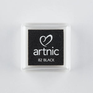 スタンプ台 アートニックS ブラック[82]