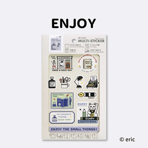 マルチステッカー eric ENJOY