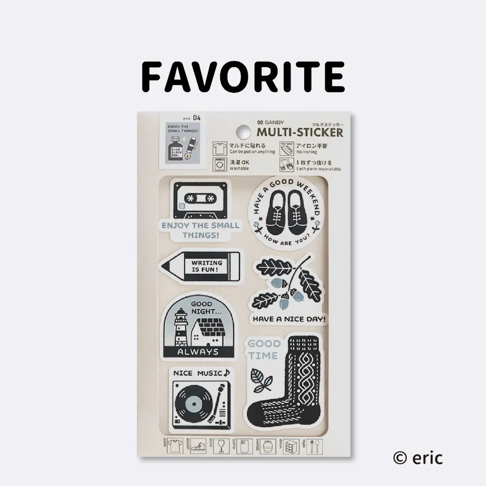 マルチステッカー eric FAVORITE THING