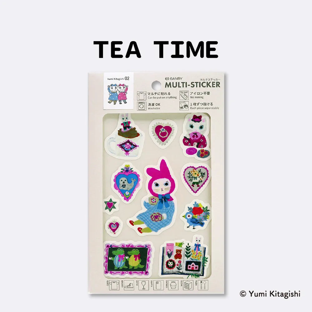 マルチステッカー 北岸由美 TEA TIME