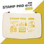 スタンプ台 eric STAMP PAD GOLD(ゴールド)