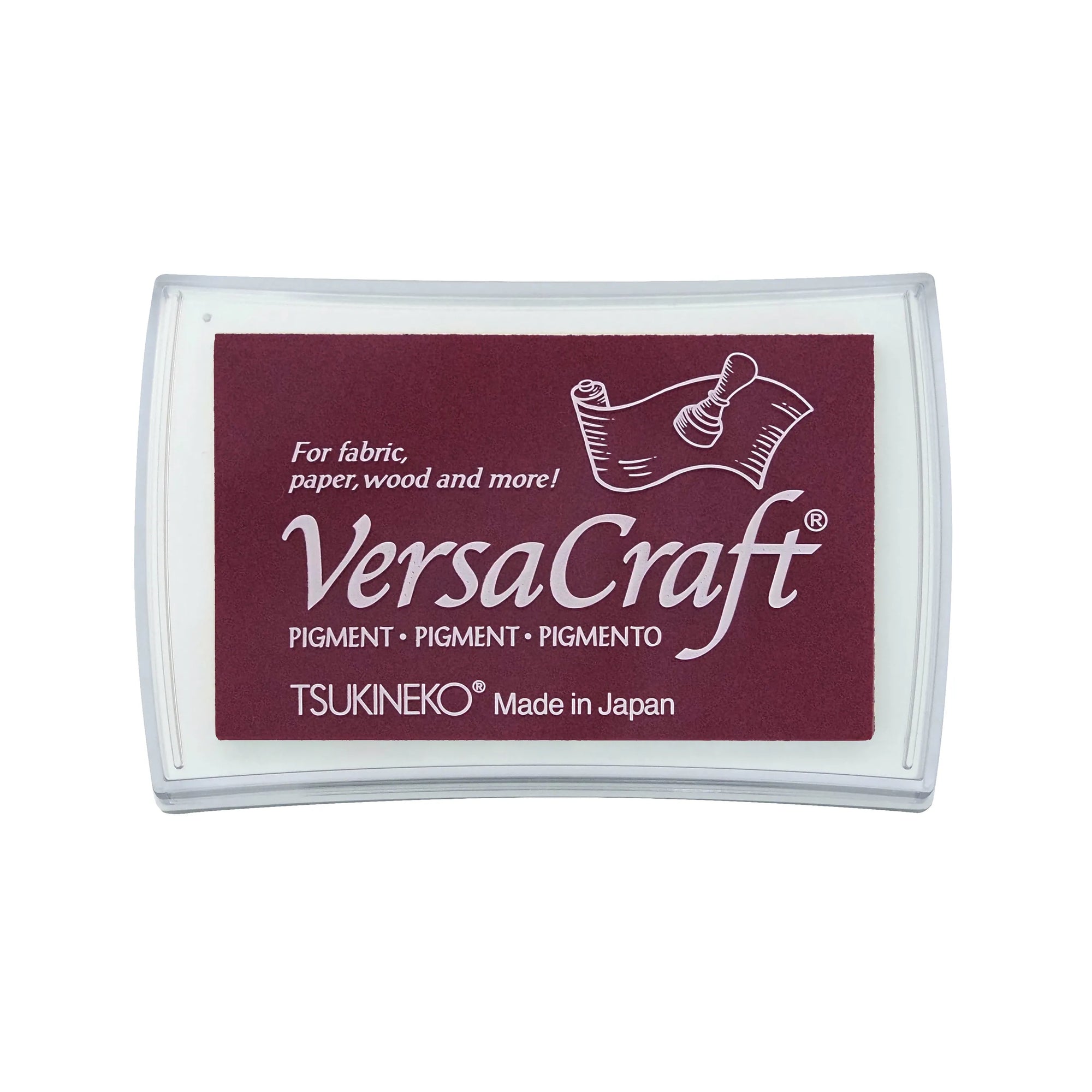 スタンプ台 バーサクラフトL バーガンディ[161]