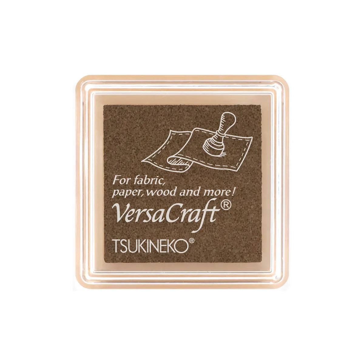 スタンプ台 バーサクラフトSこまけいこ カフェオレ[17]