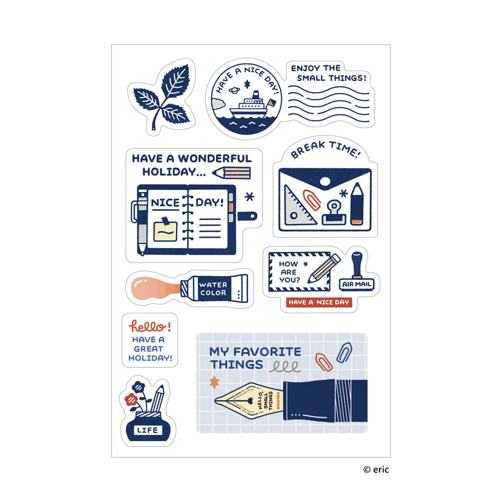 マルチステッカー eric GOOD TIME