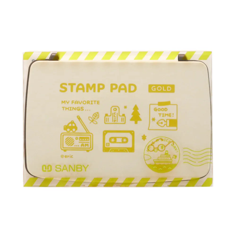 スタンプ台 eric STAMP PAD GOLD(ゴールド)