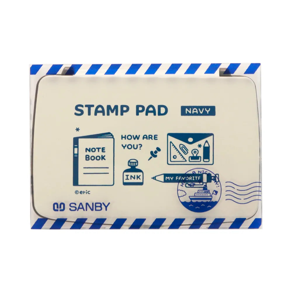 スタンプ台 eric STAMP PAD NAVY(ネイビー)